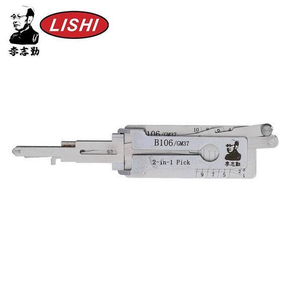 ORIGINAL LISHI - GM37 B106 GM / Non-Warded 2-In-1 Pick & Decoder / AG ORIGINAL LISHI - GM37 B106 GM / Non-Warded 2-In-1 Pick & Decoder / AG